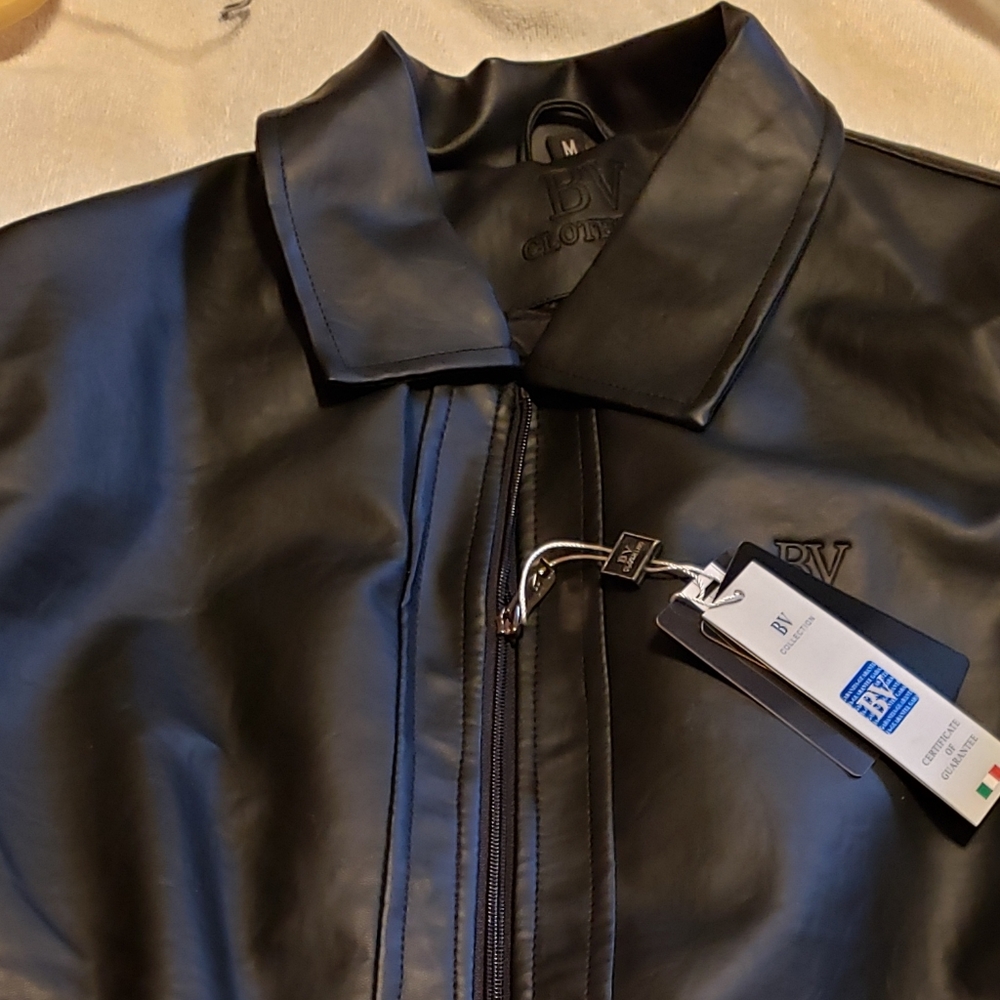 Men's leather jacket